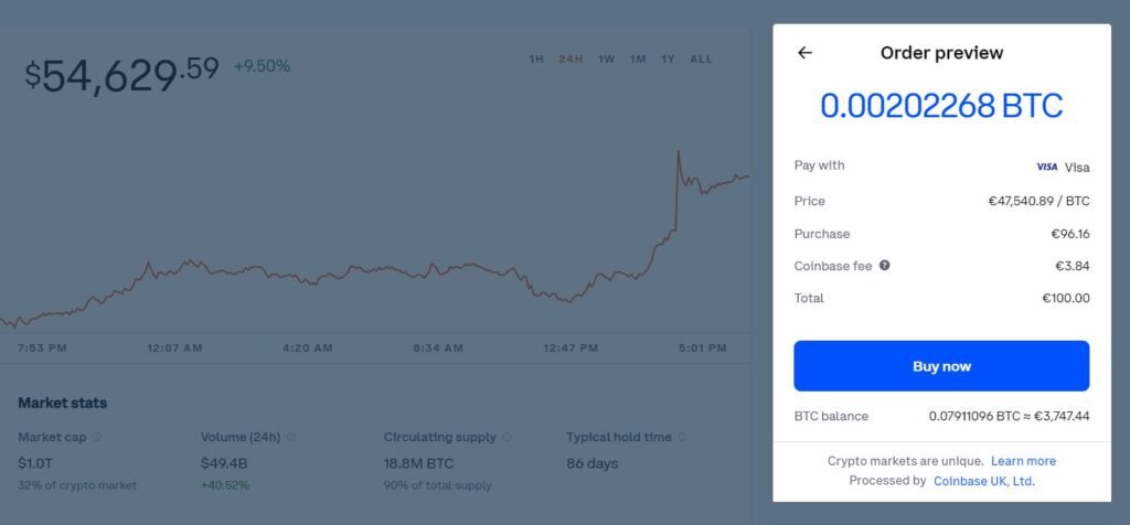 bitcoin transfer ücreti