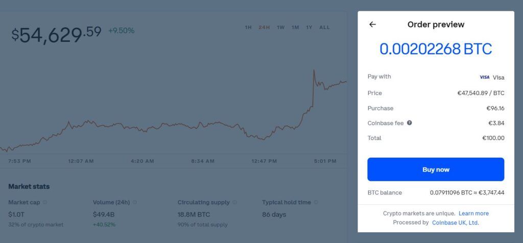 bitcoin transfer ücreti