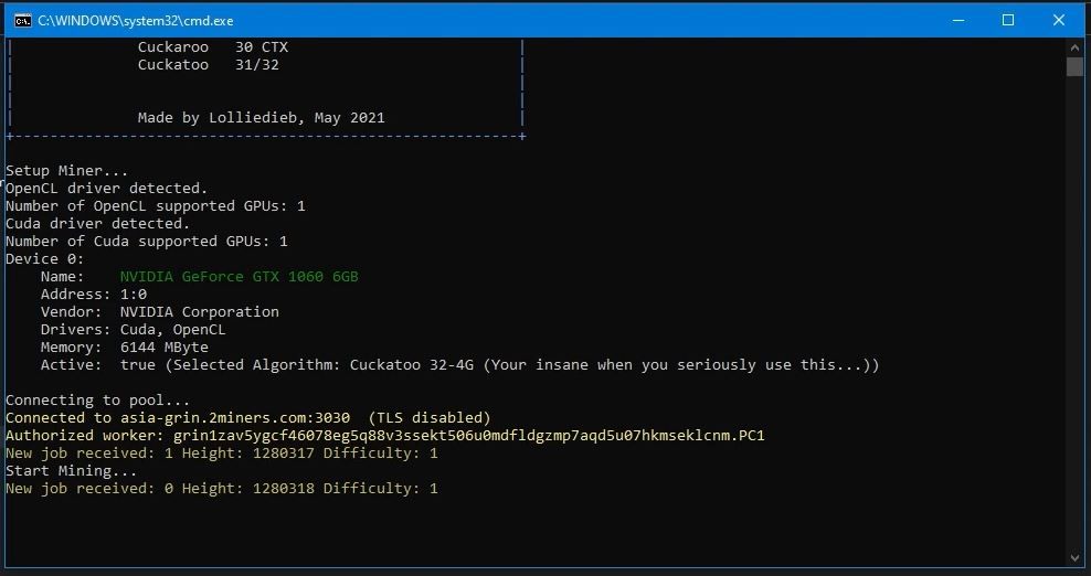 lolMiner nasıl çalışır?
