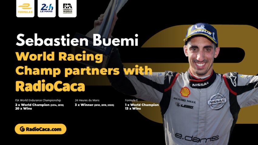 radio caca raca coin Sebastien Buemi metaverse usm
