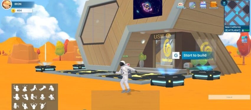 Radio caca USM metaverse
