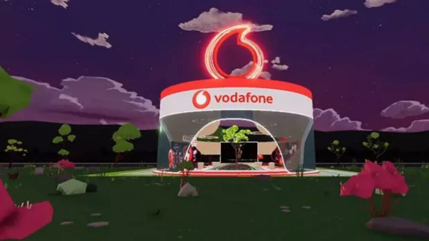 vodafone decentraland nft arsa