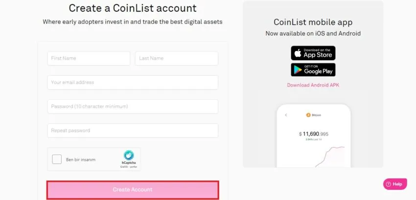 Coinlist Nasıl Kullanılır