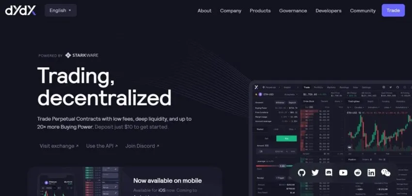 dYdX Coin Nedir