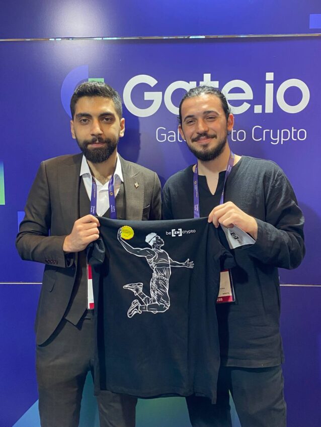 Gate.io Türkiye TL listeleniyor Gate.io Türkiye Müdürü Kafkas Sönmez ve BeInCrypto Genel Yayın Yönetmeni Hasan Hüseyin Kesen