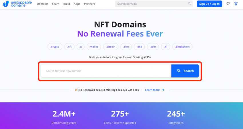 unstoppable domains nedir