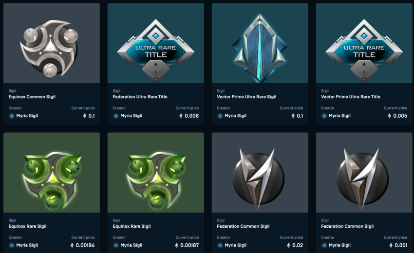 Myria Airdrop NFT Metaverse platformu
