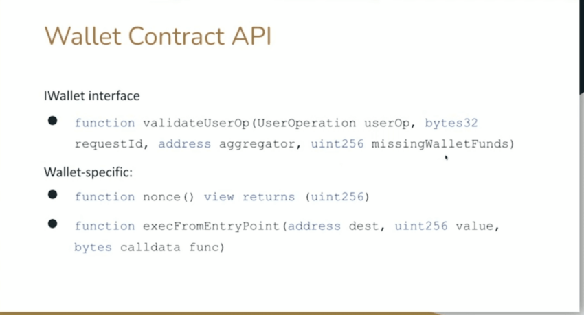 kontrat cüzdan API gösterimi