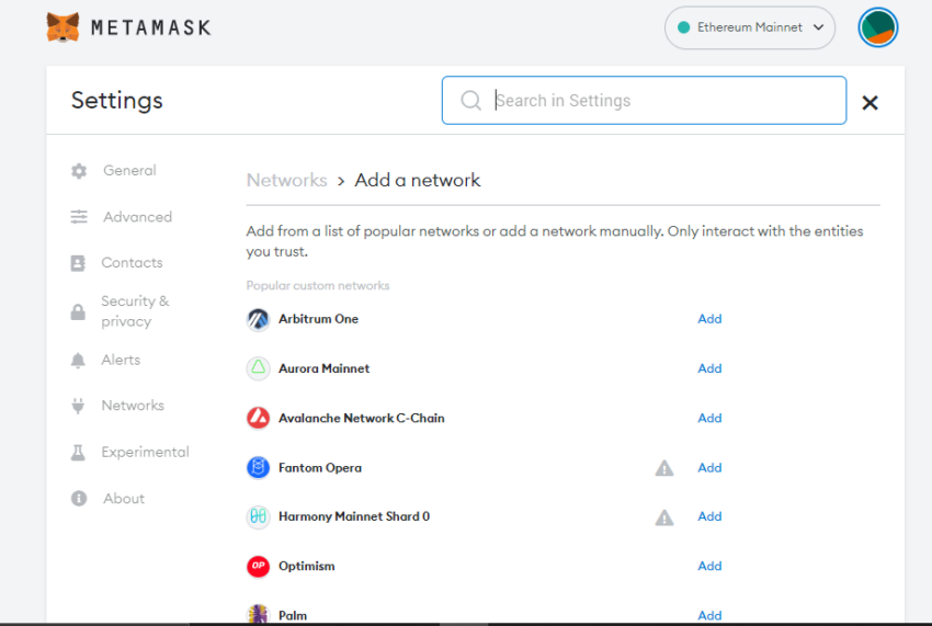 Arbitrum ile MetaMask kullanımı