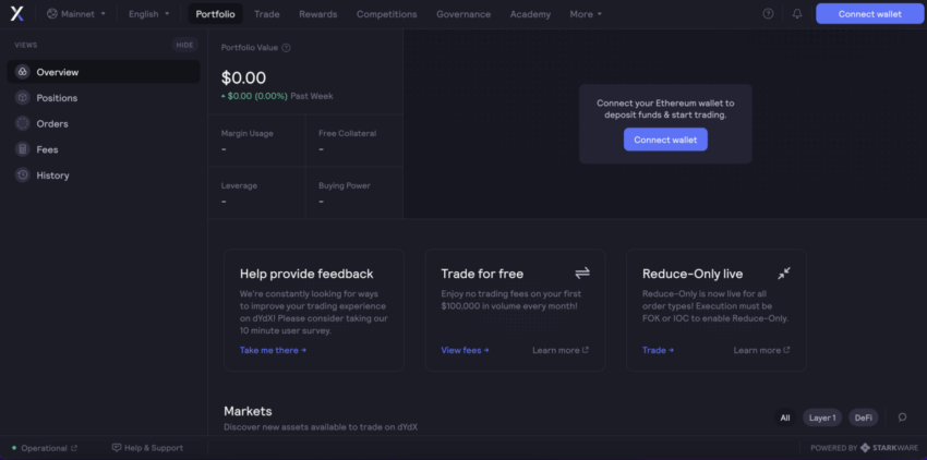 merkeziyetsiz sürekli trading kripto para borsası