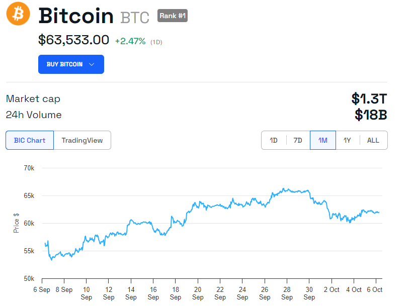 BTC Fiyat Performansı