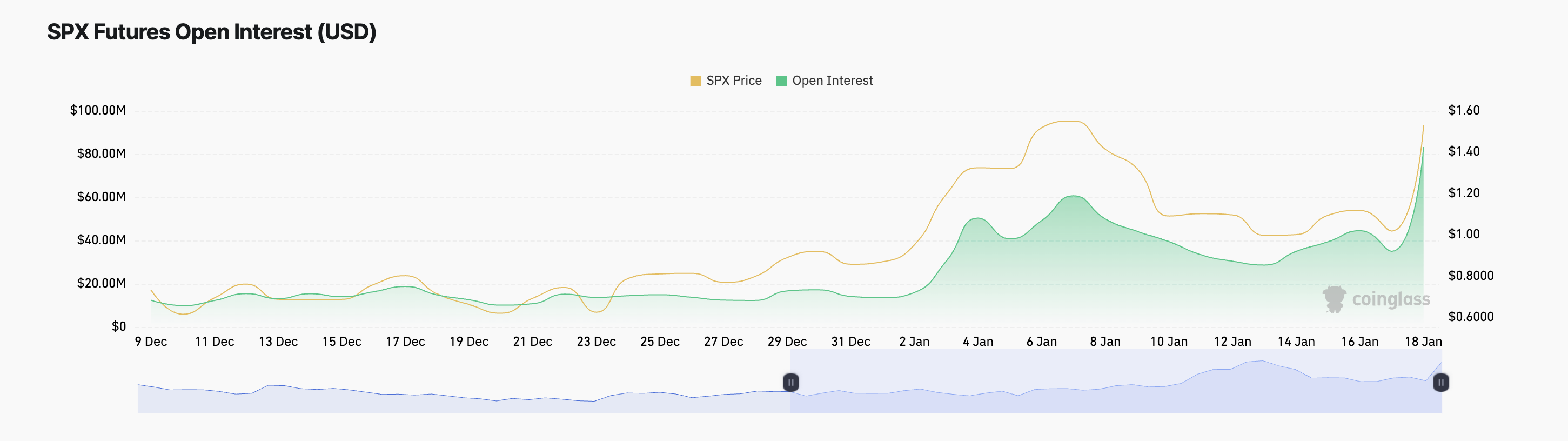 SPX Açık Pozisyonlar.