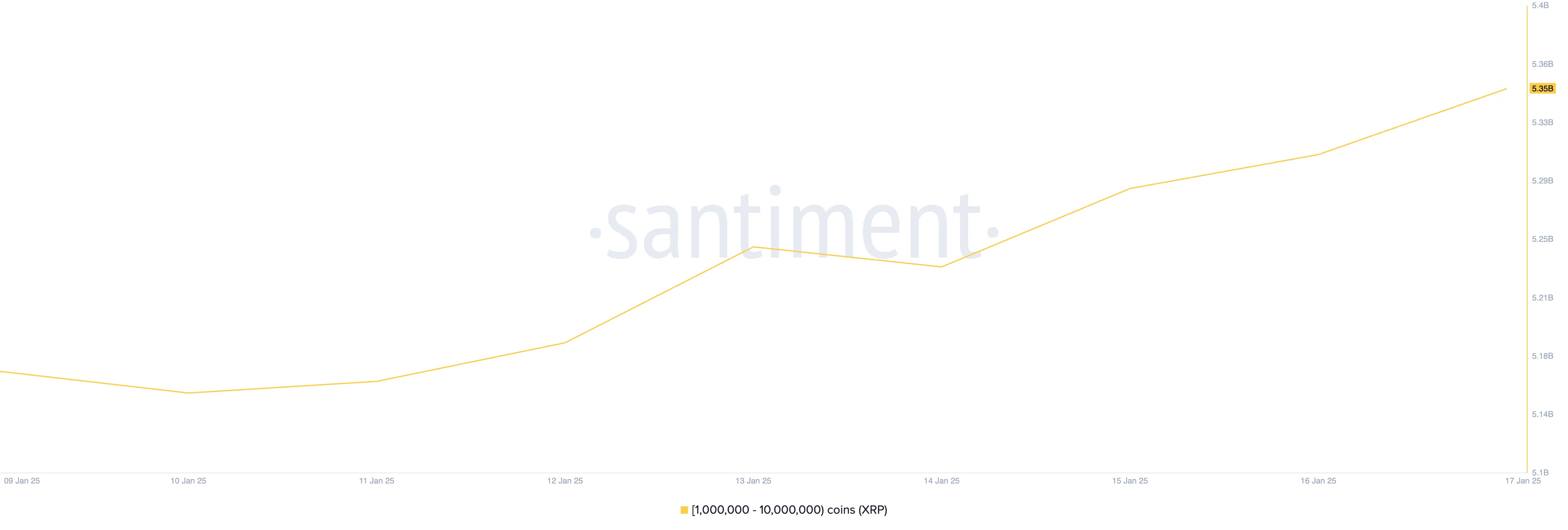 XRP Arz Dağılımı.