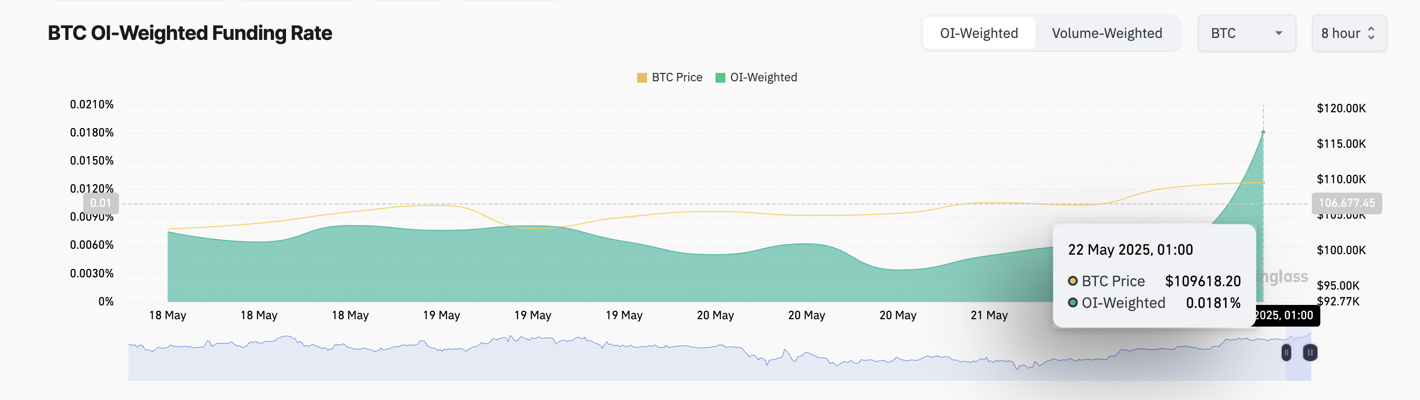 BTC Fonlama Oranı
