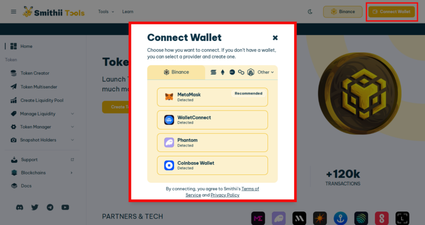 kripto para cüzdan bağlantısı