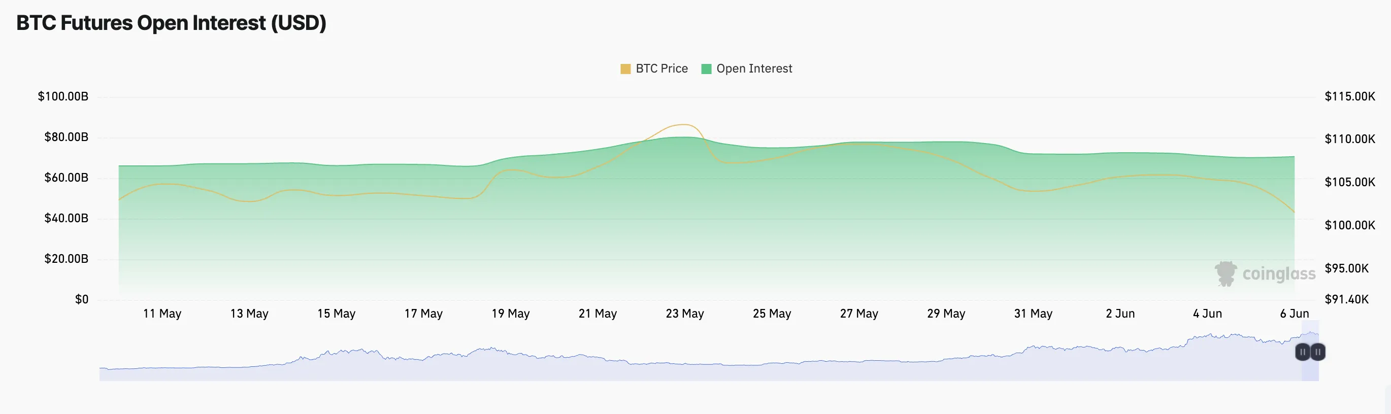 BTC Vadeli İşlemler Açık Pozisyonları