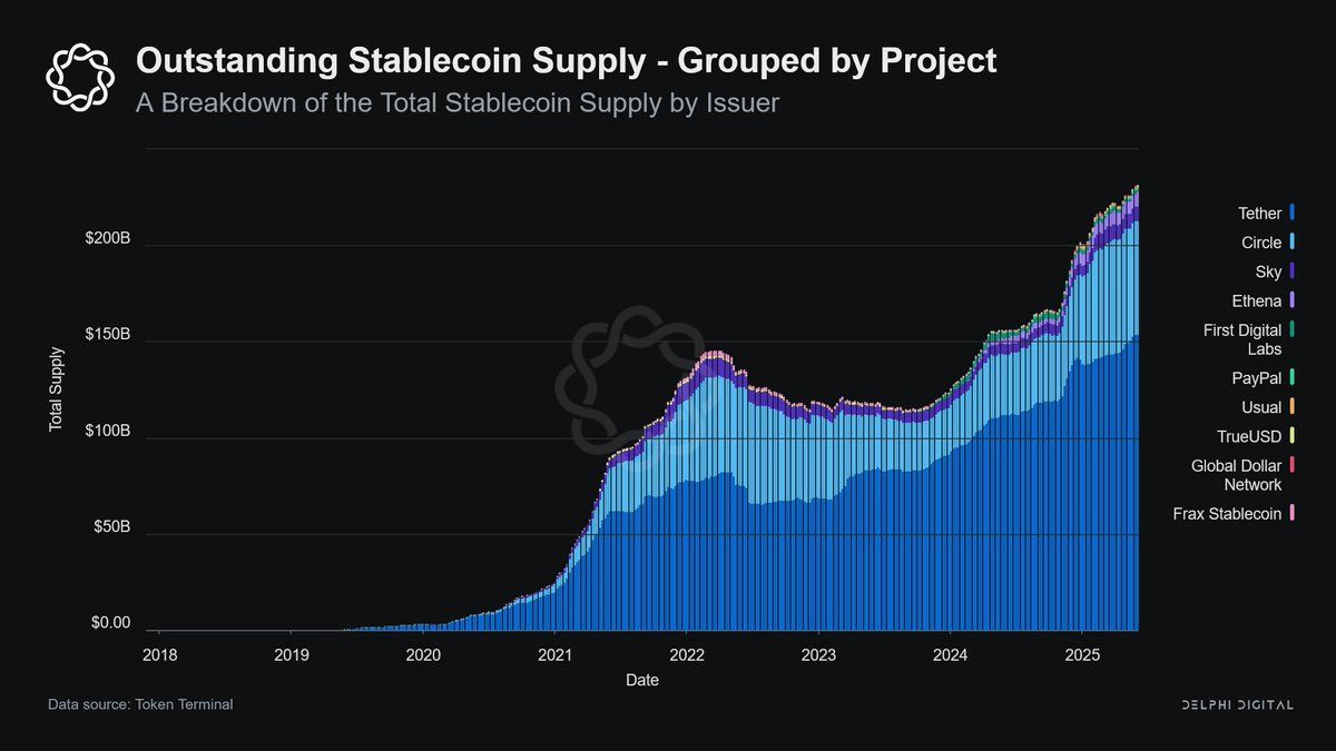 Stablecoin arzı. Kaynak: Delphi Digital
