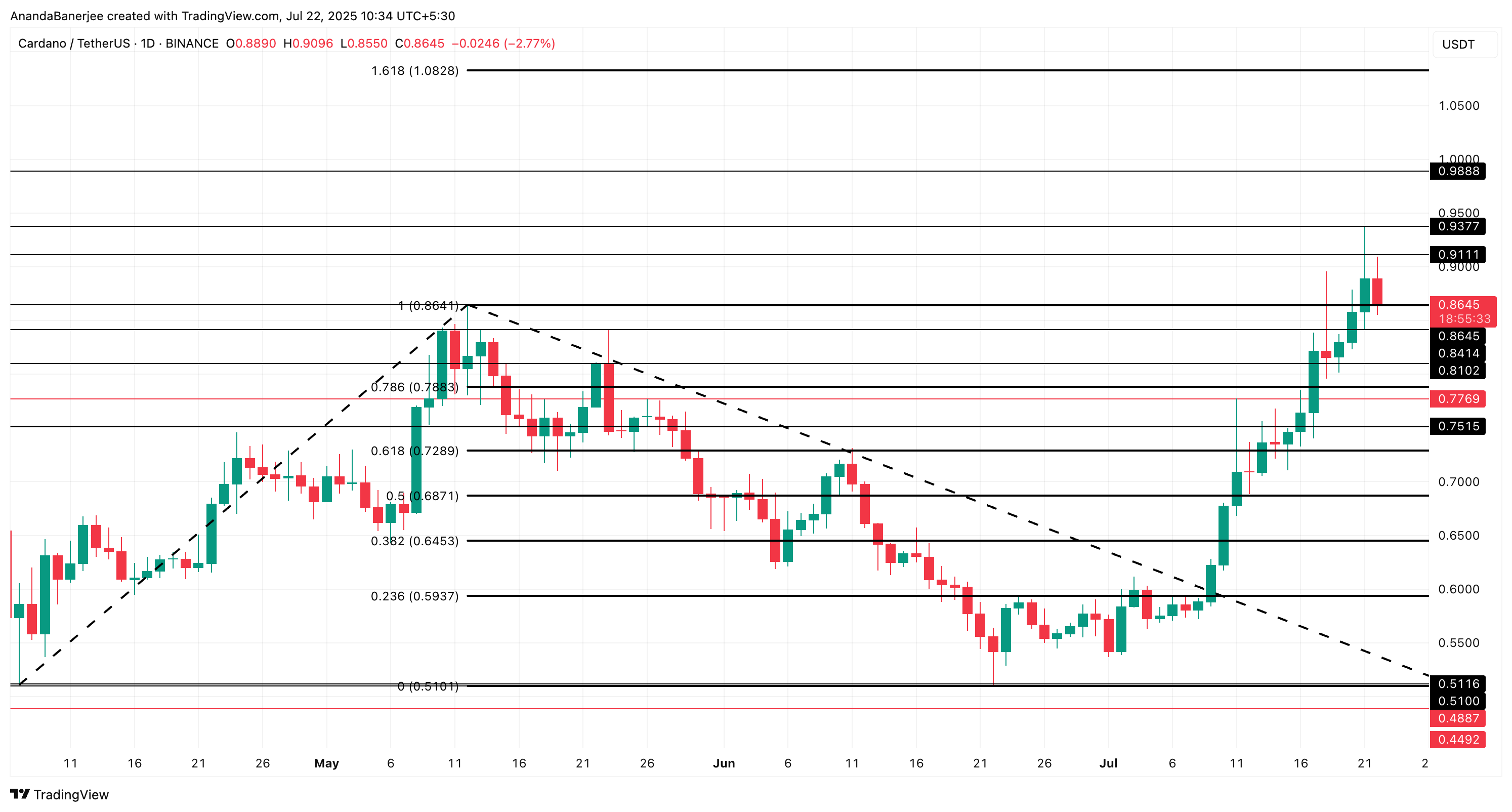 Cardano fiyat analizi