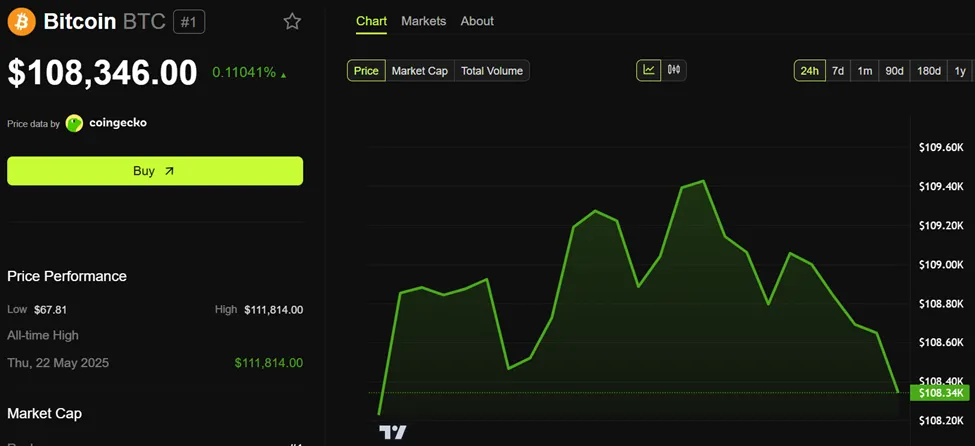 Bitcoin (BTC) Fiyat Performansı