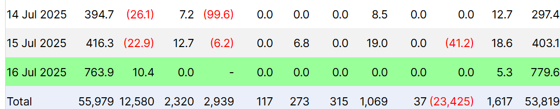 Bitcoin Spot ETF Akışları.