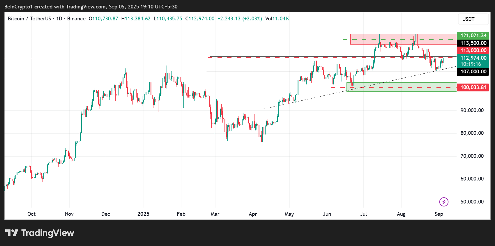 Bitcoin (BTC) Fiyat Performansı